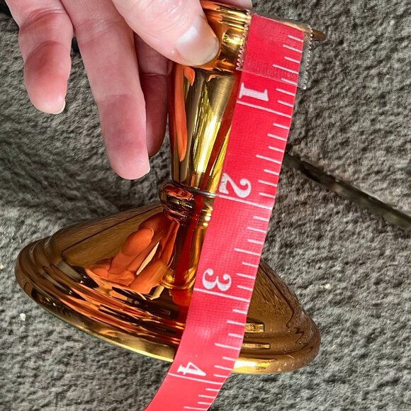 Vtg. Coppercraft Guild of Taunton, Massachusetts, Handcrafted Copper Candlestick - Picture 8 of 9